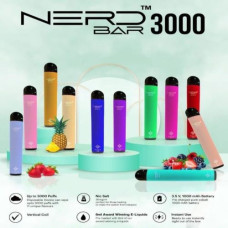 Nerd Bar 3000 Disposable vape  20 NIC