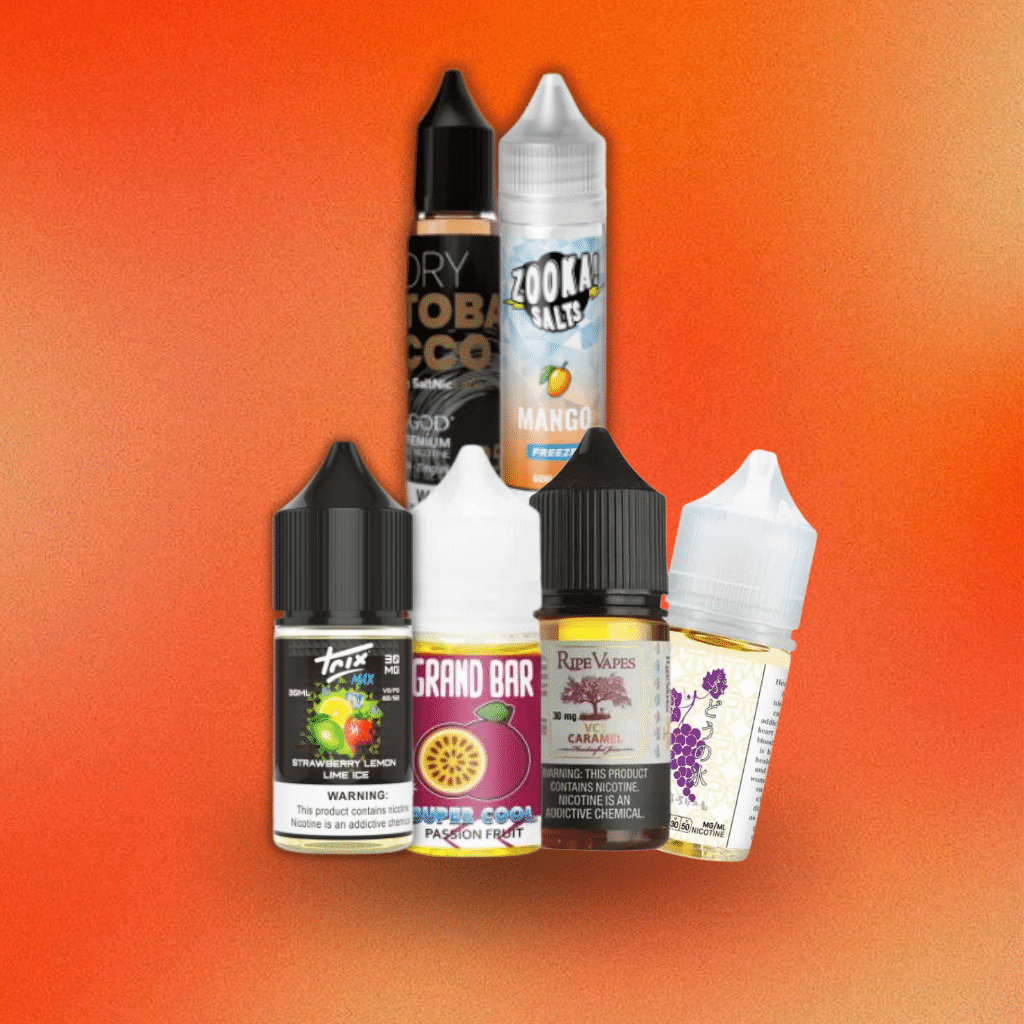 جدول مقارنة أنواع سولت نيكوتين