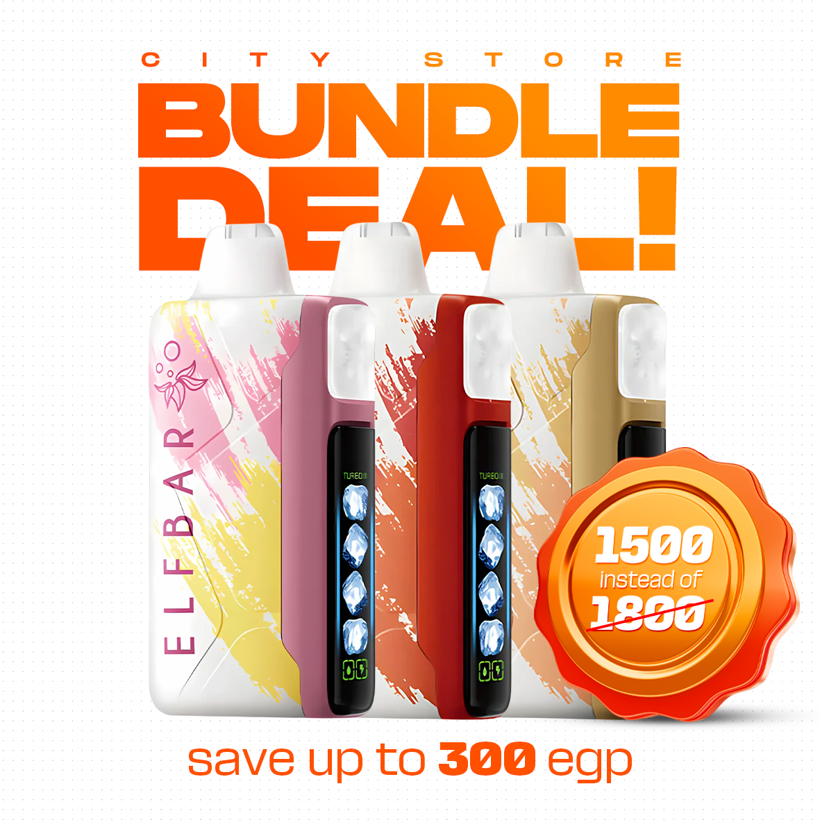 elfbarice3 Disposable Elfbar ice king Bundle x3 - Image 1