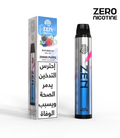 Zen pure Flavours 20,000 PUFFS Zero nicotine