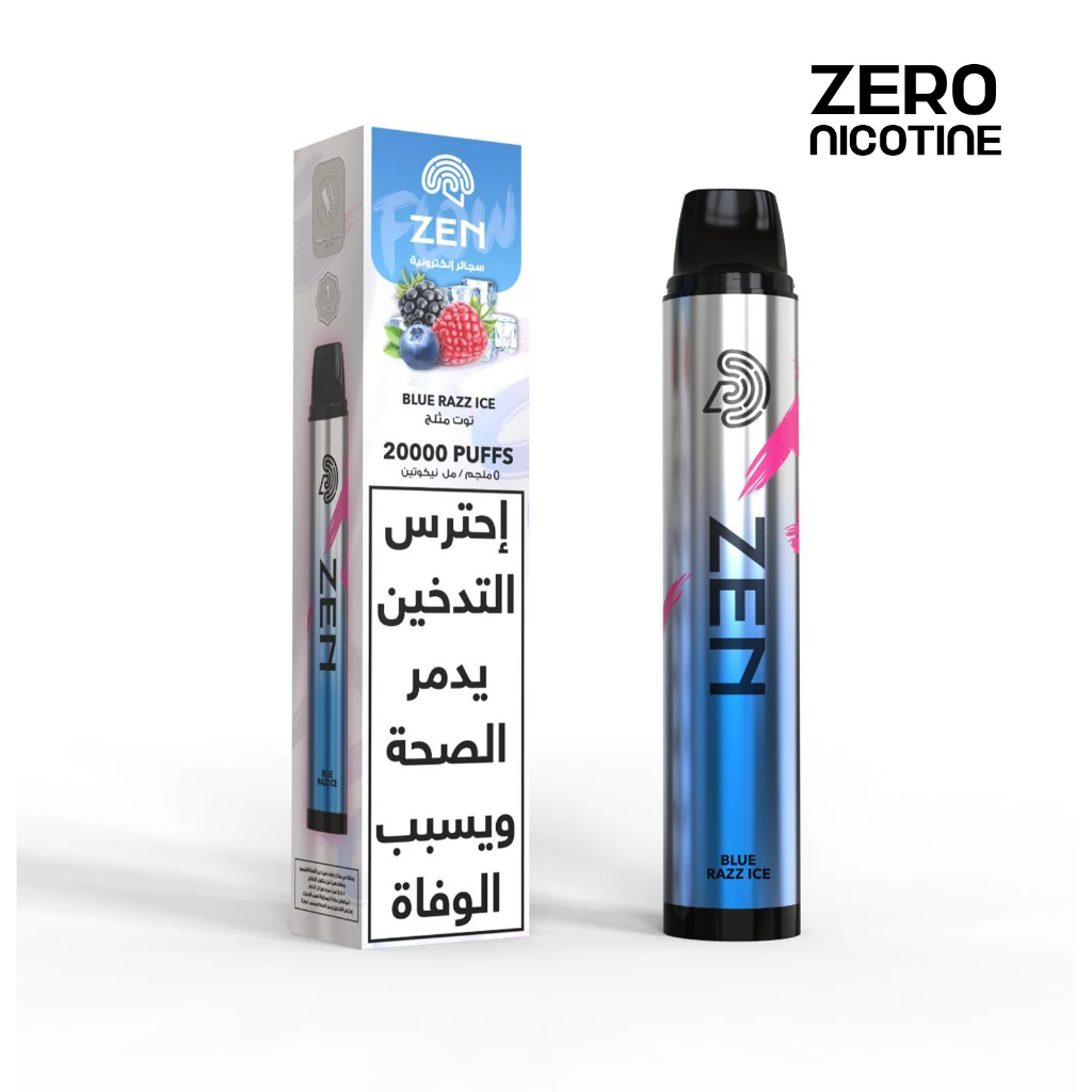 Untitled design Zen pure Flavours 20,000 PUFFS Zero nicotine - Image 1