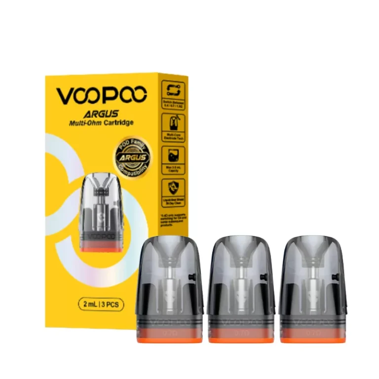 voopoo argus multi ohm pod cartridges