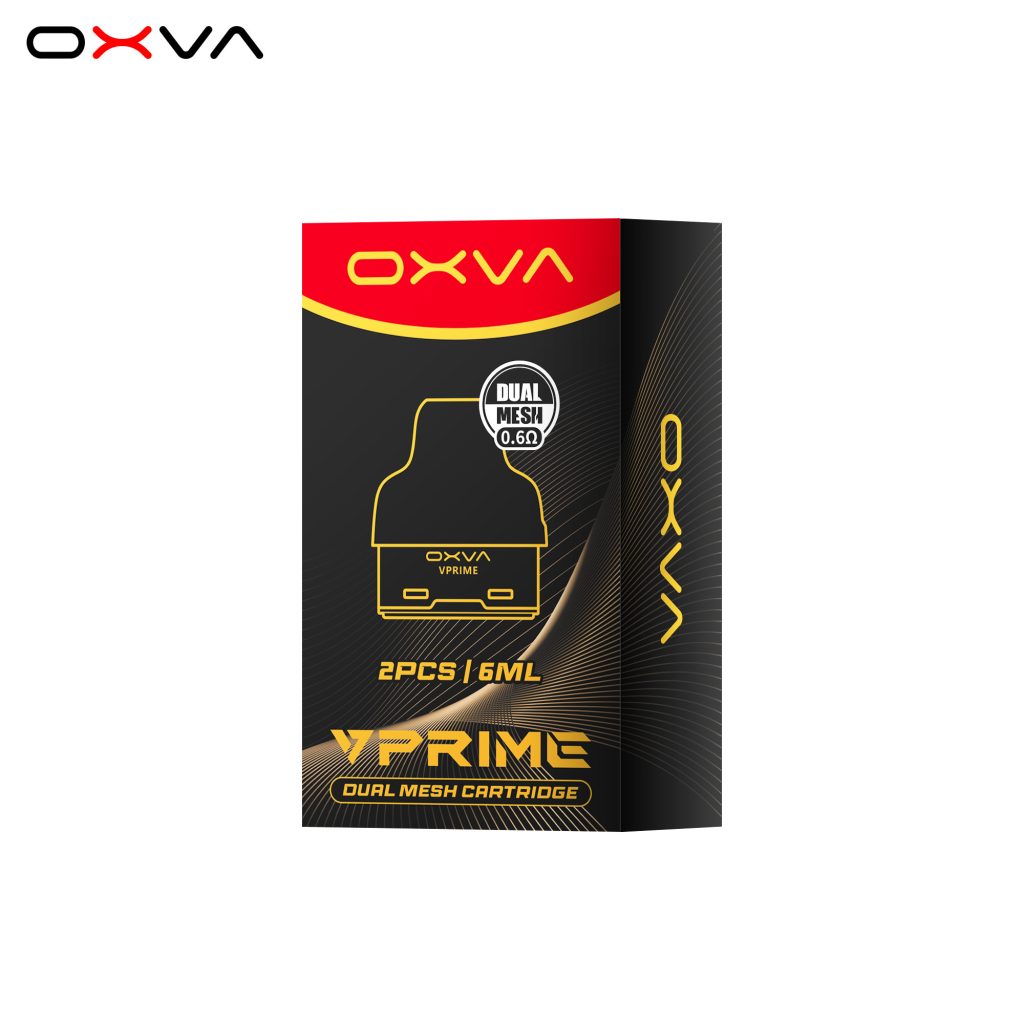 VPRIME Dual Mesh Cartridge 0.6Ω 6ml Package