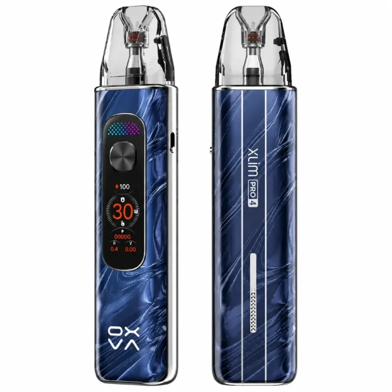 Oxva Xlim Pro 4 Pod Kit Flowing Dark Blue
