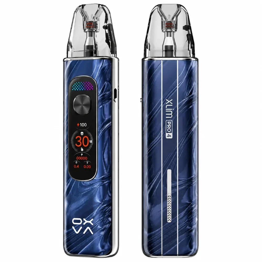 Oxva-Xlim-Pro-4-Pod-Kit-Flowing-Dark-Blue Oxva Xlim Pro 4 Pod Kit - Image 1